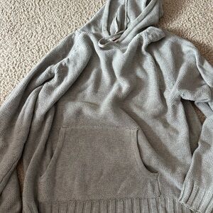 Claiborne Gray Crew Neck Sweater Soft Knit